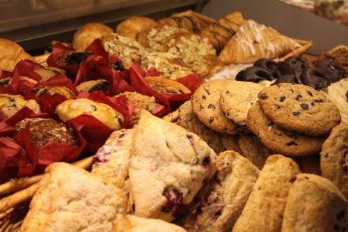 Assorted cookies and pastries